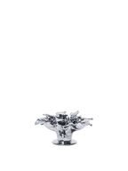 Portavelas Holly Leaf – Blanco roto