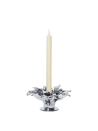 Portavelas Holly Leaf – Blanco roto