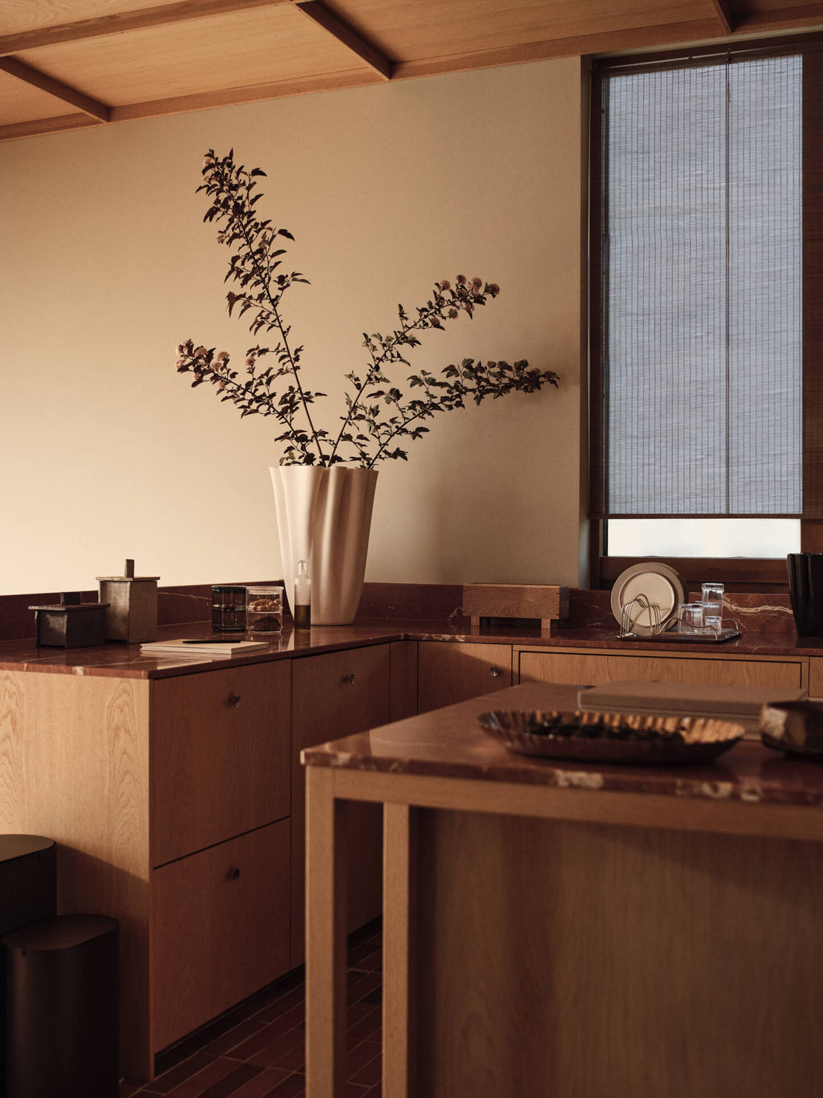 Organizador de té Bon – Roble natural