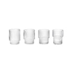 Set de Vasos de cristal Ripple