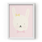 Pink Rabbit Print