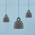Lampara Bell Gris