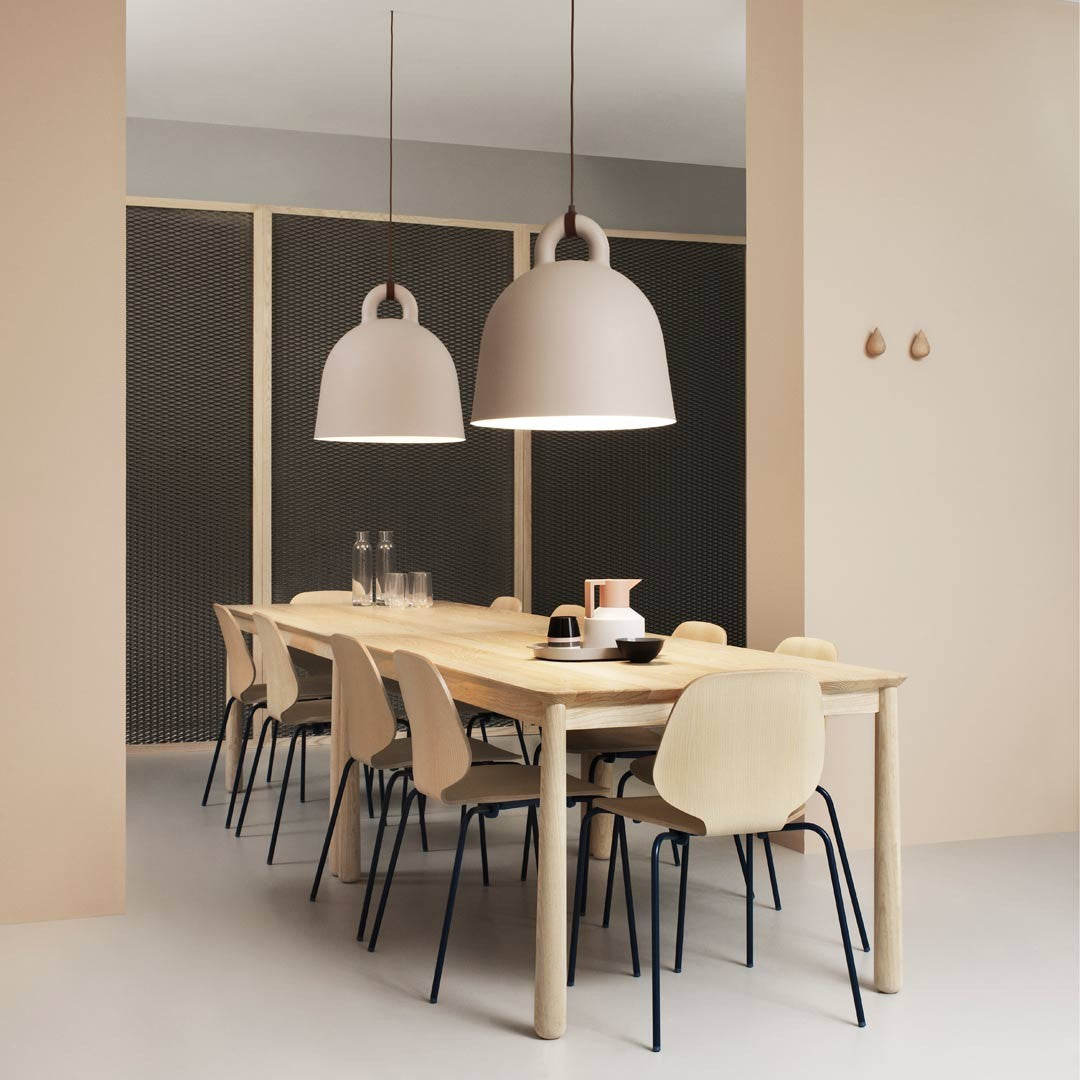 Lampara Bell Beige