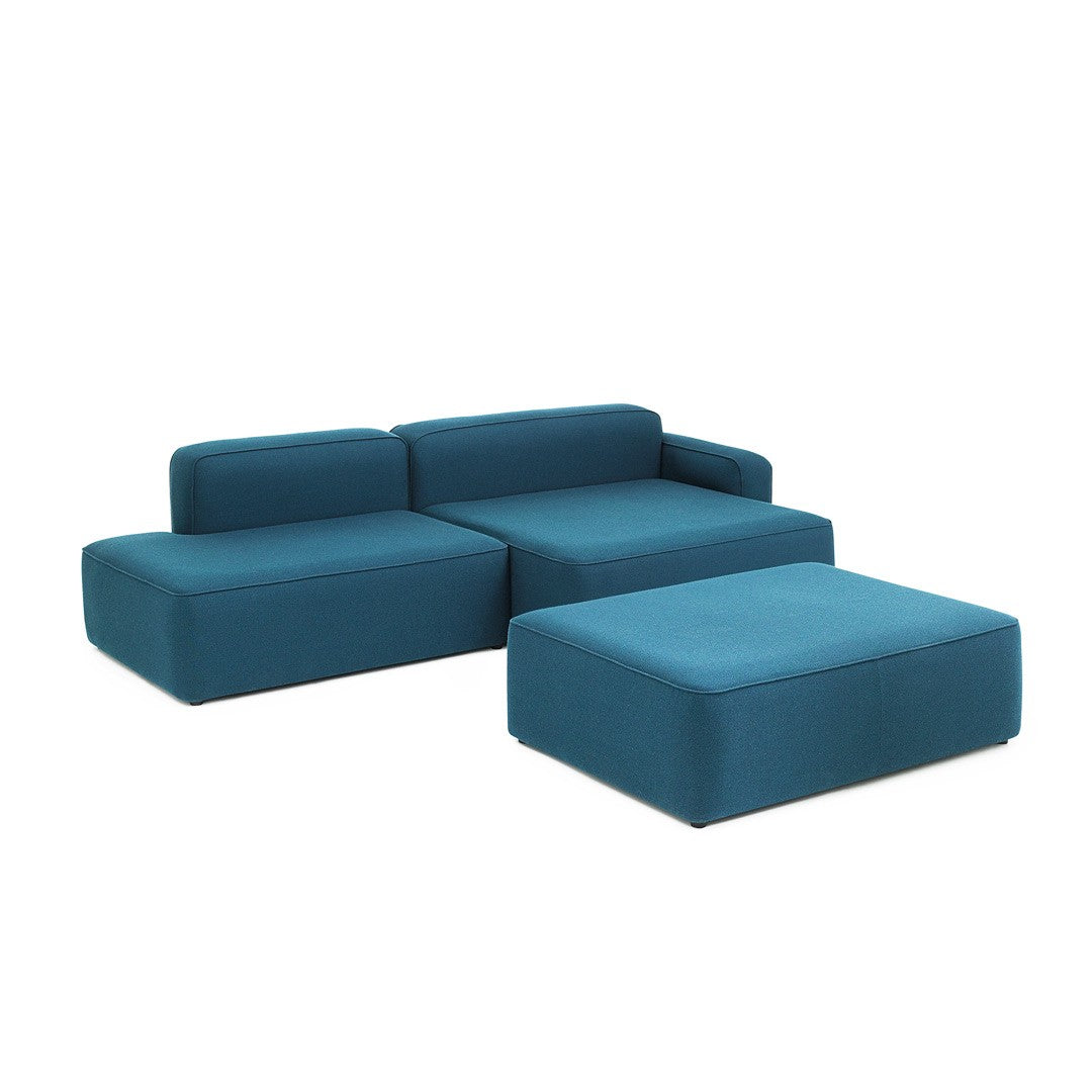 Rope Sofa Chaise Lounge + Ottoman