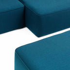 Rope Sofa Chaise Lounge + Ottoman