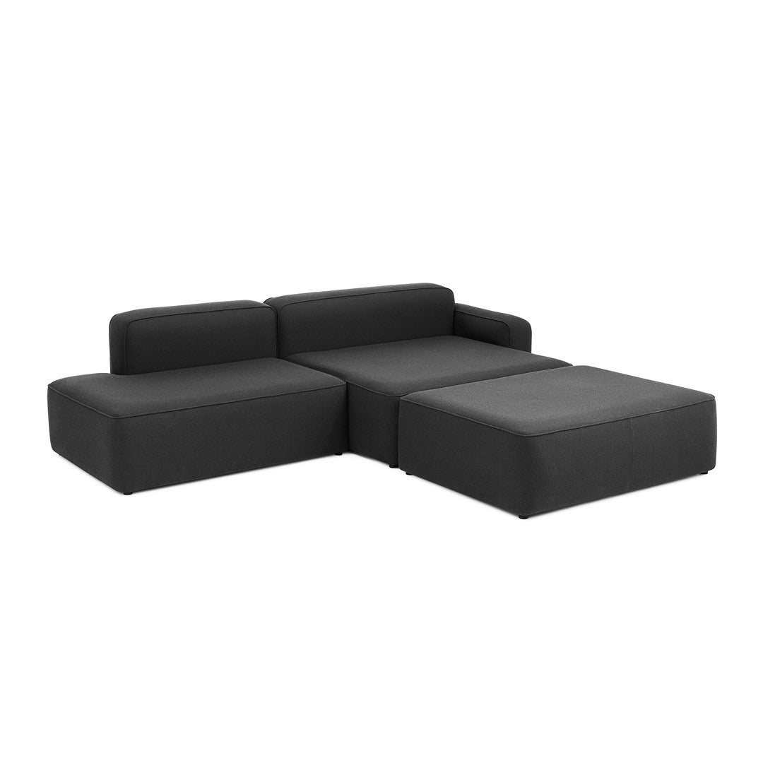 Rope Sofa Chaise Lounge + Ottoman