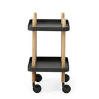 Black Block Side Table