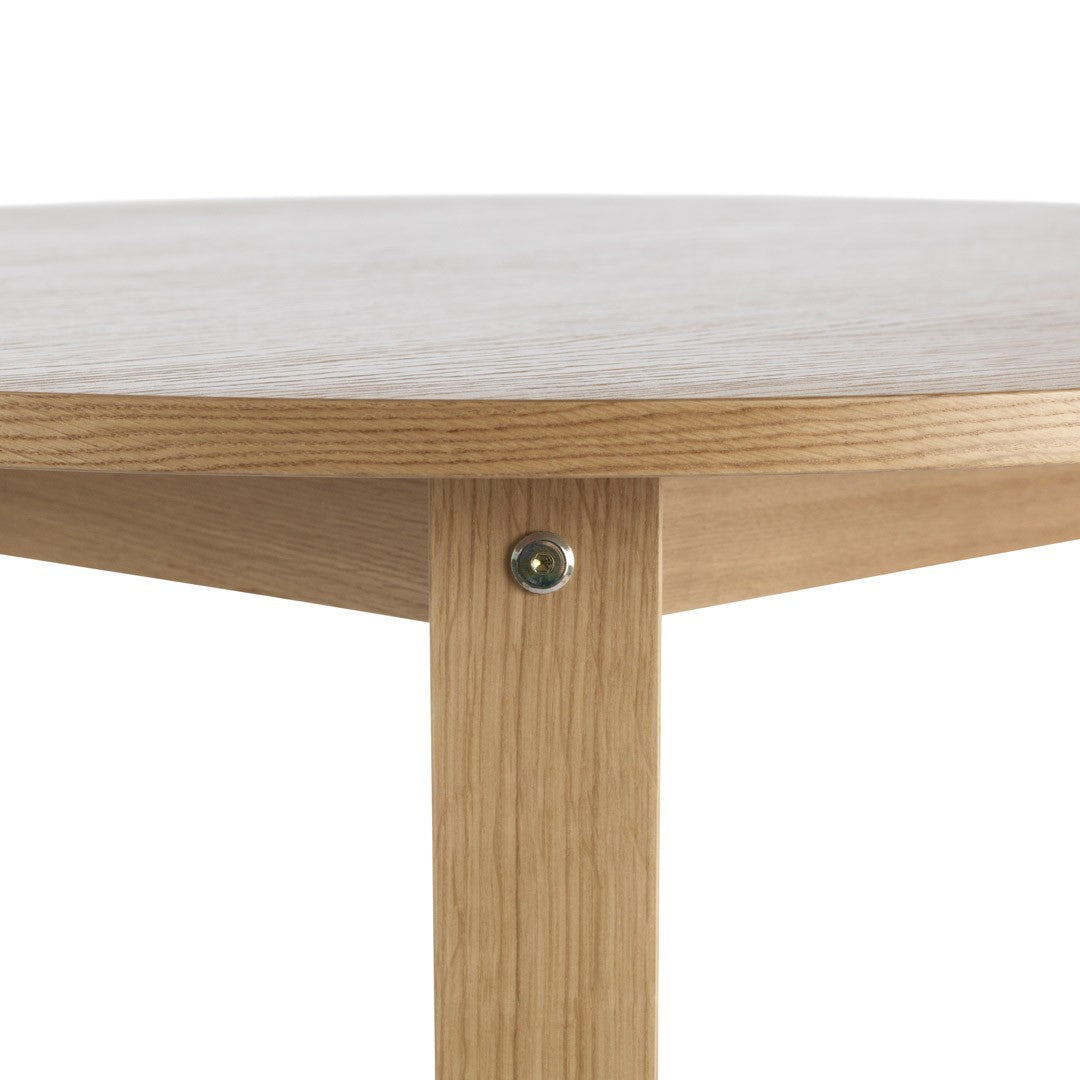 Mesa Slice Roble Ø120