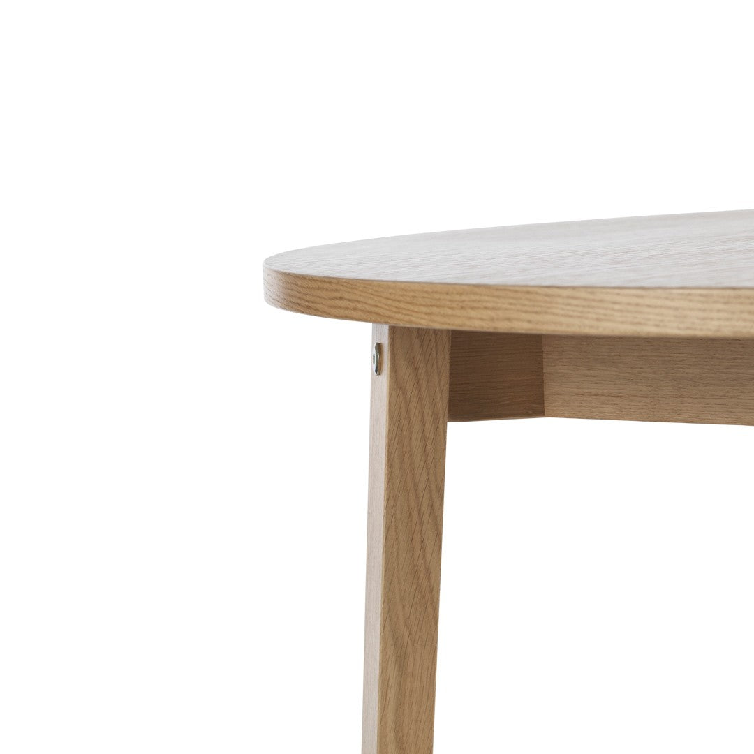 Mesa Slice Roble Ø120