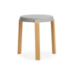 Tap Stool Oak-Grey