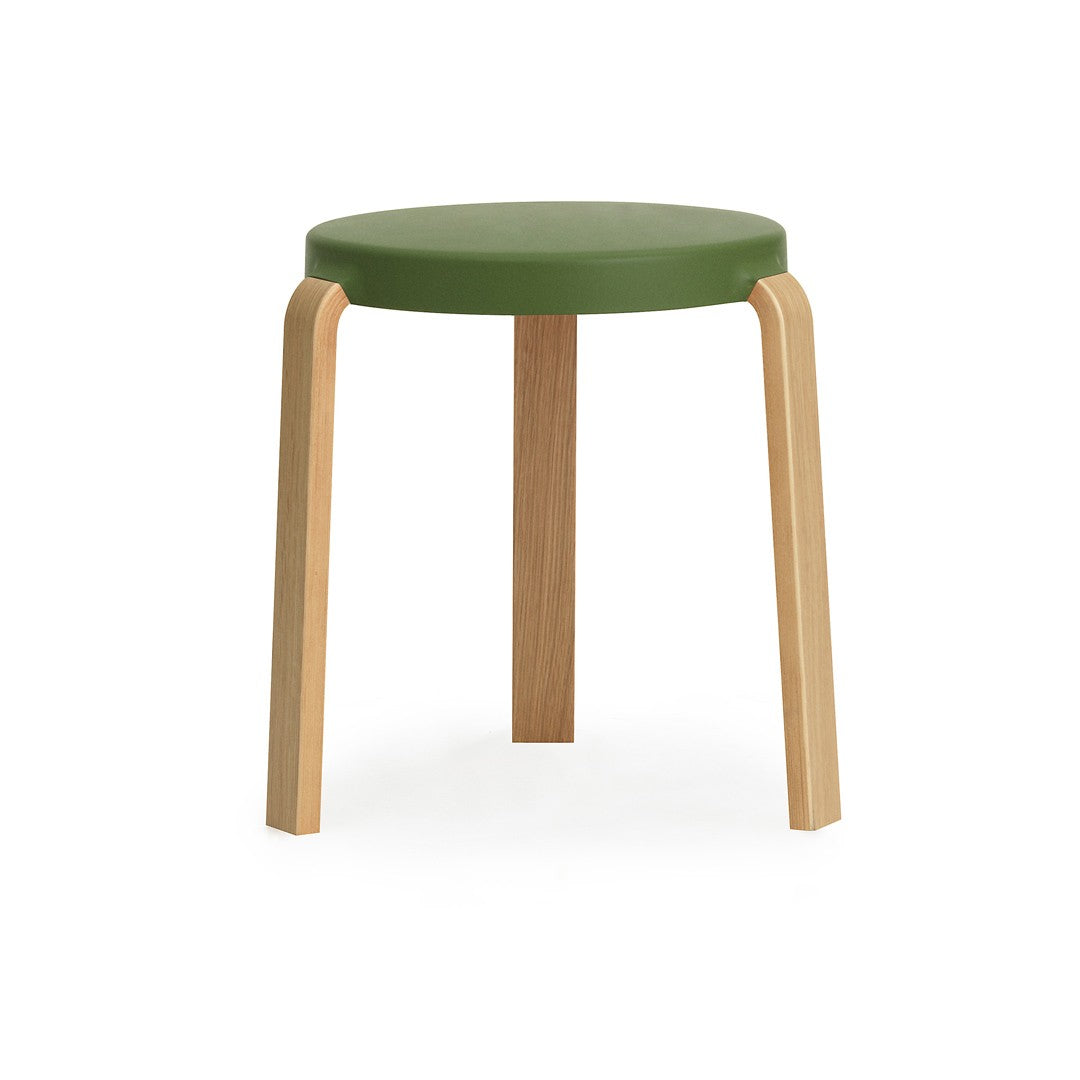 Tap Stool Oak-Green