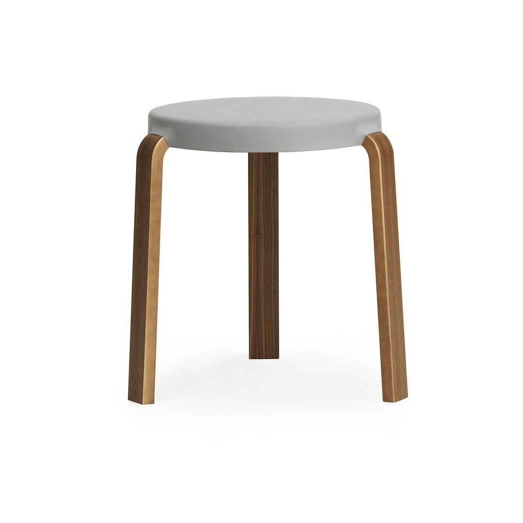 Taburete Tap Nogal-Gris