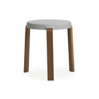 Tap Stool Walnut-Grey