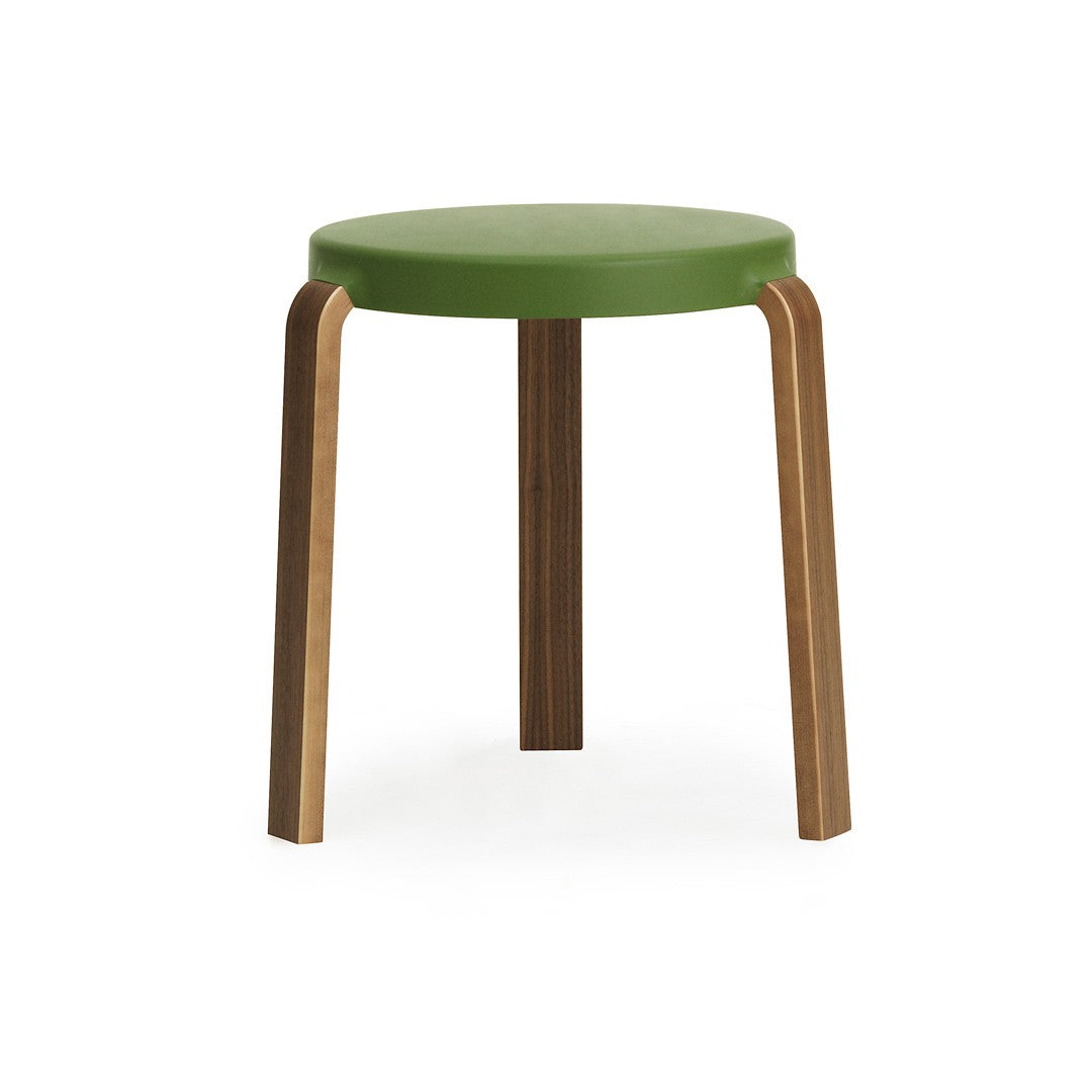 Taburete Tap Nogal-Verde
