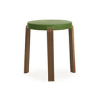 Taburete Tap Nogal-Verde