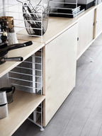 Mesa Plegable ash/| white 78x96cm