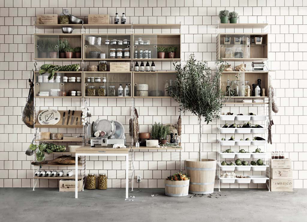 Mesa Plegable oak/| white 78x96cm