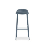 Form Steel Stool, Blue, 75 cm