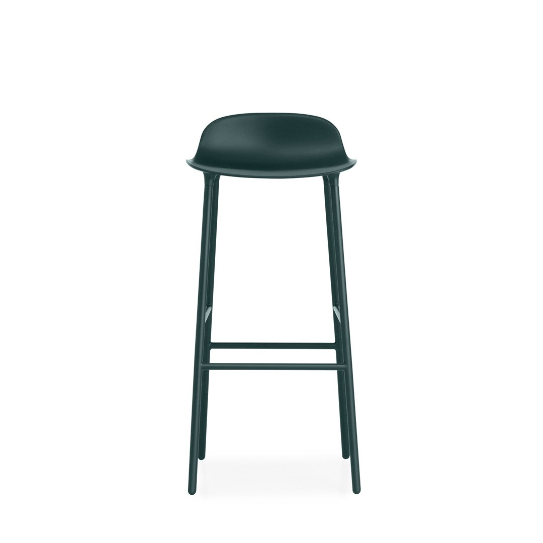 Taburete Form Acero Verde 75 cm