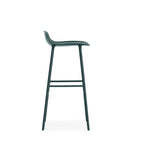 Taburete Form Acero Verde 75 cm