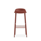 Taburete Form Acero Rojo 75 cm