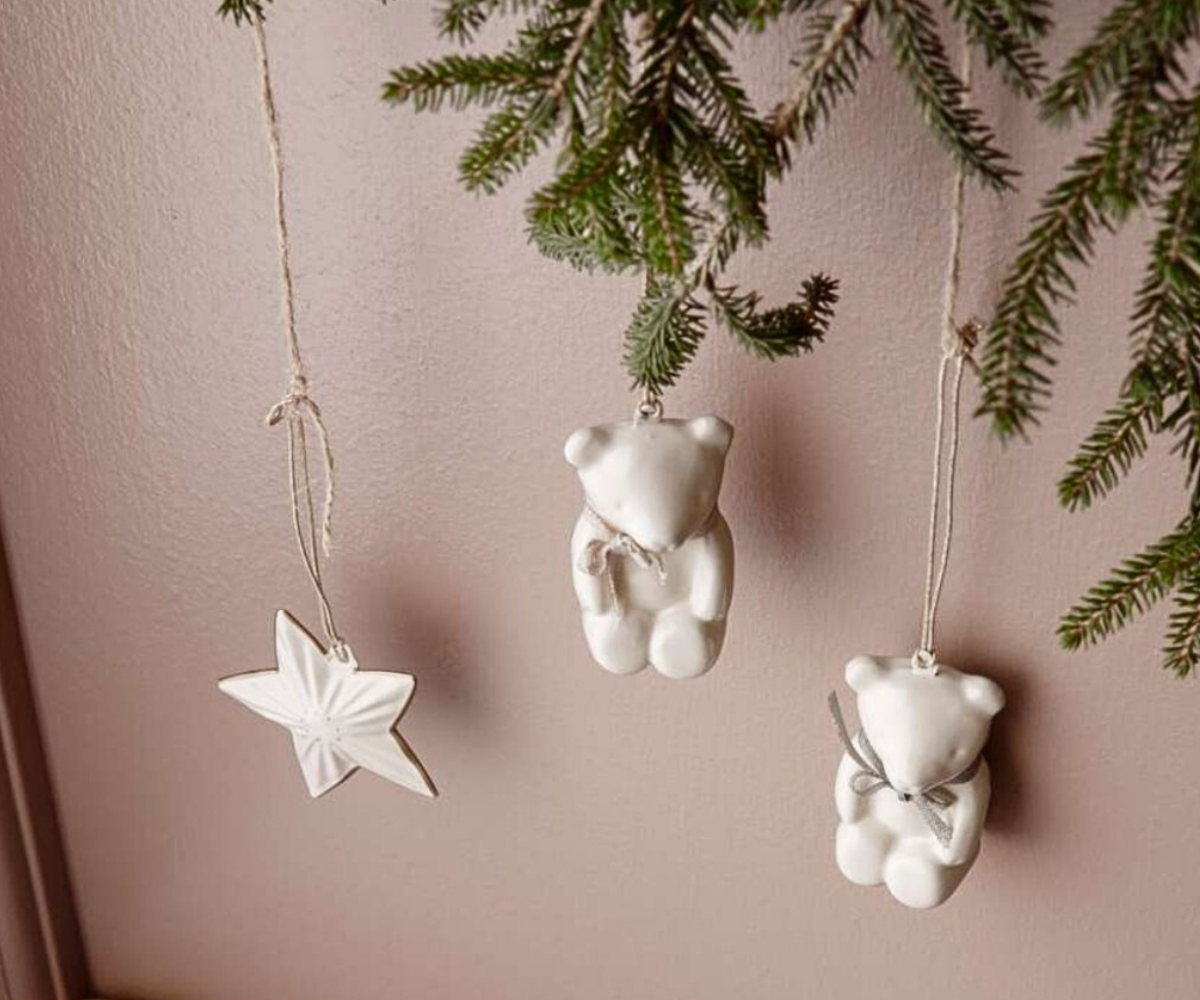 Adorno de metal, Osito de peluche