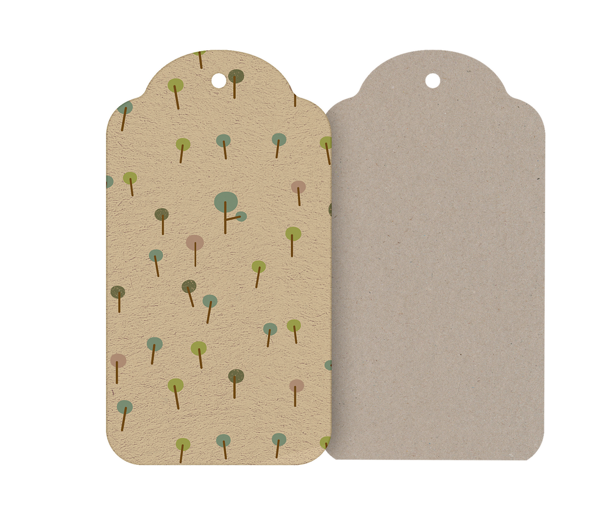 Etiquetas de regalo, Wood land - Maileg