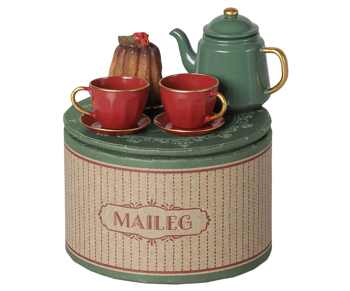 Fiesta de té navideña, Ratón - Maileg