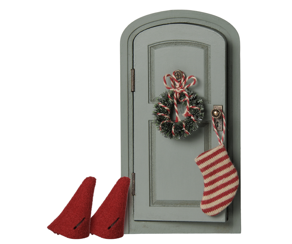 Juego de puerta navideña, Ratón - Maileg