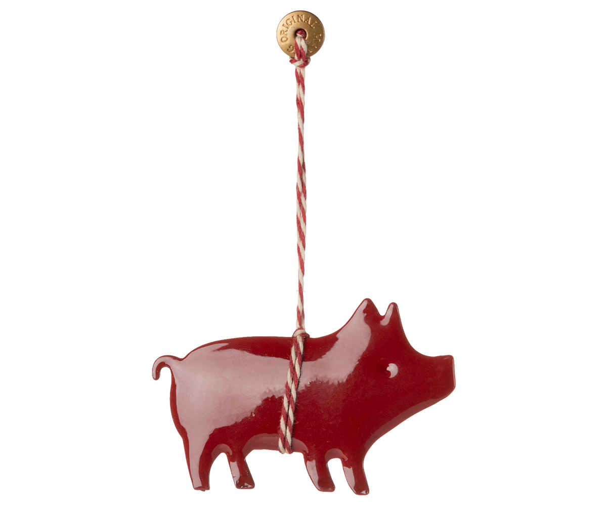 Adorno de metal, Cerdo - Maileg