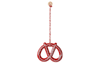 Juego de adornos de metal - La Navidad de Peter - Rojo/Azul