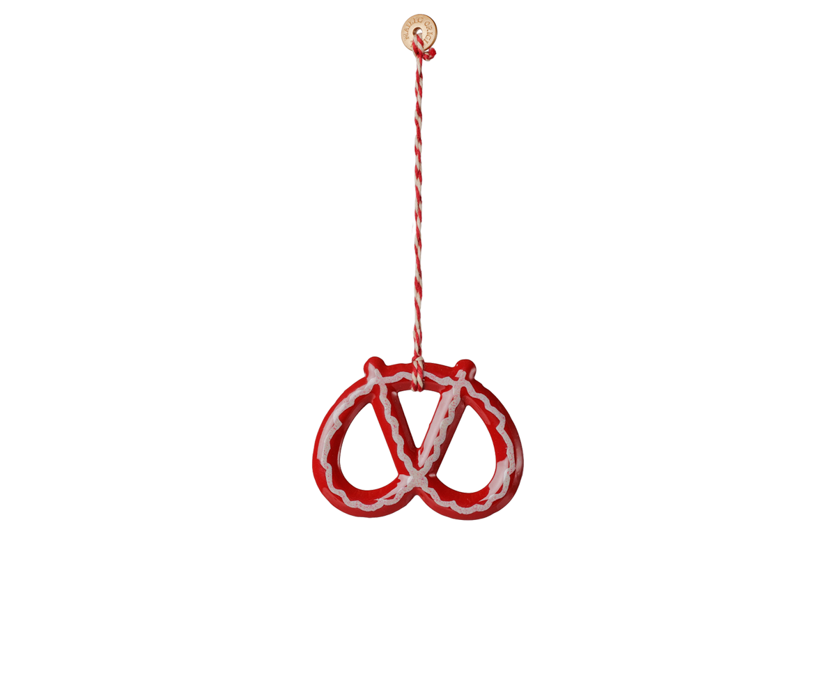 Juego de adornos de metal - La Navidad de Peter - Rojo/Azul