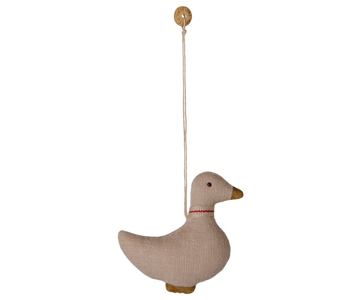 Adorno de tela, pato - Arena