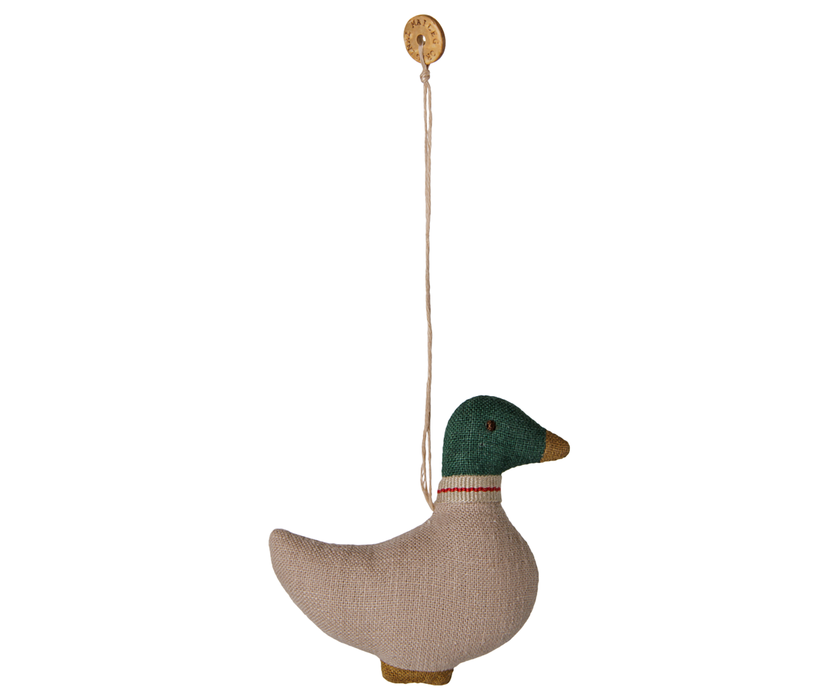 Adorno de tela, pato - Arena