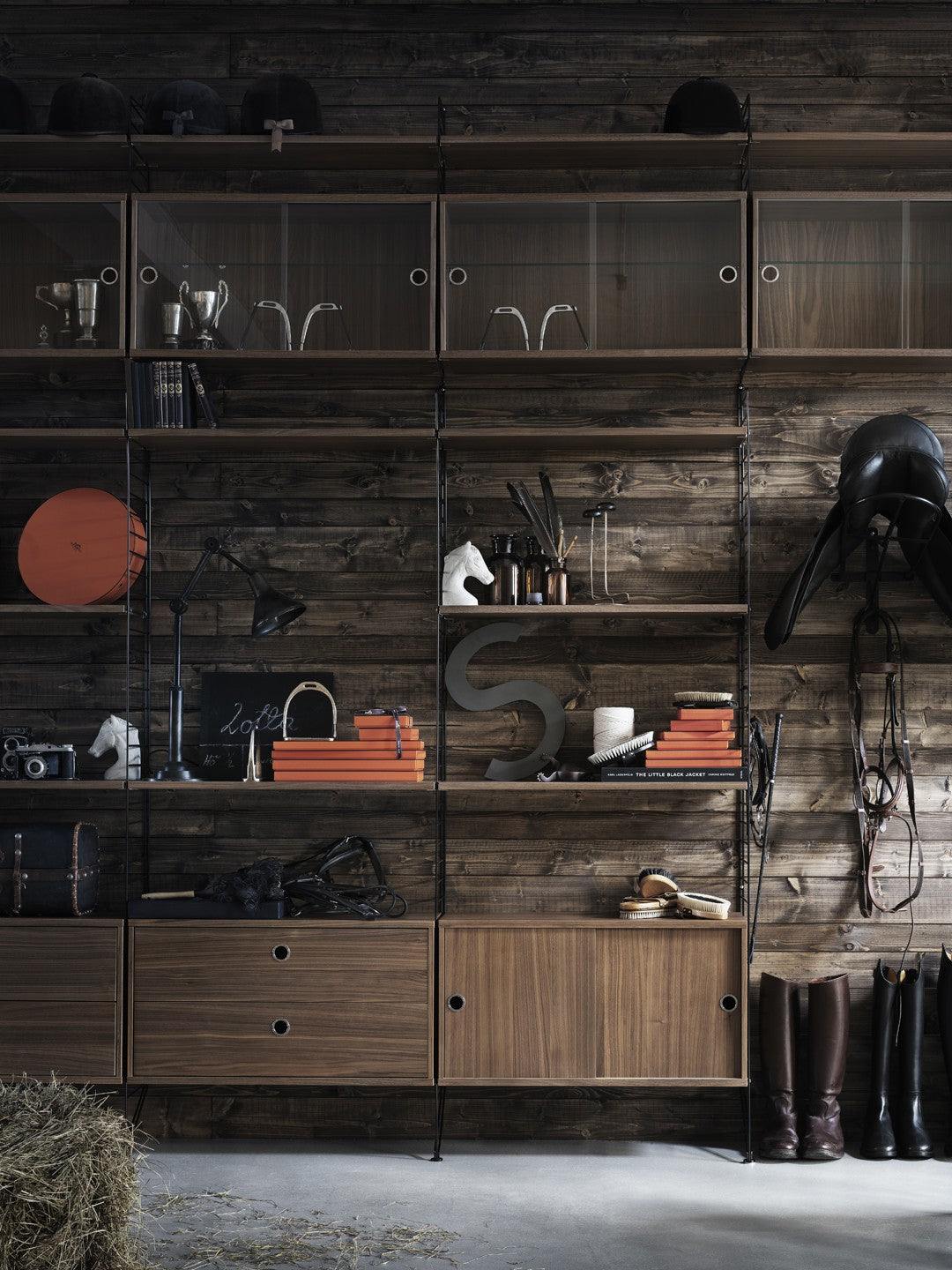 Estantería | Shelf Walnut 58x20cm