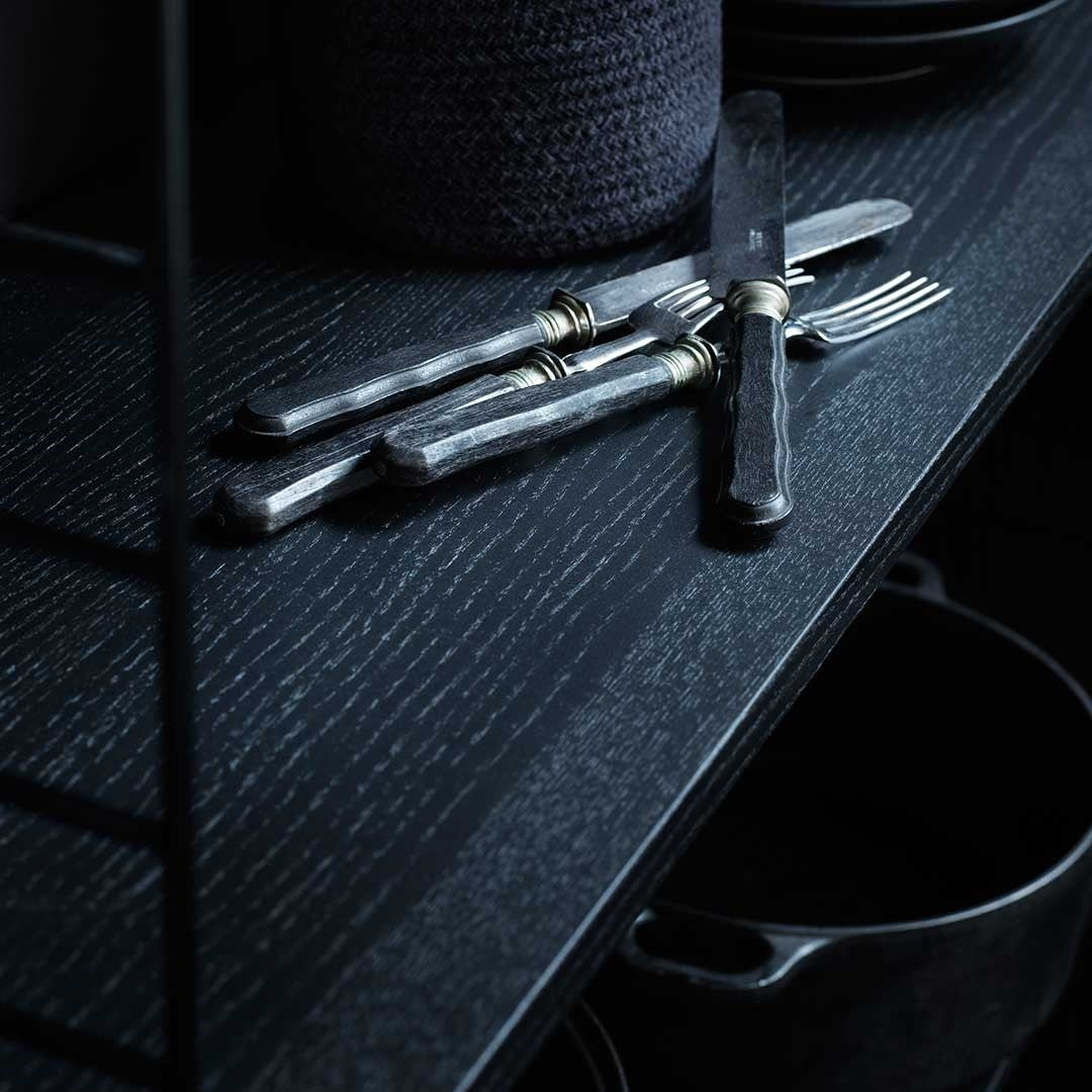 Estantería | Shelf Black 58x30cm