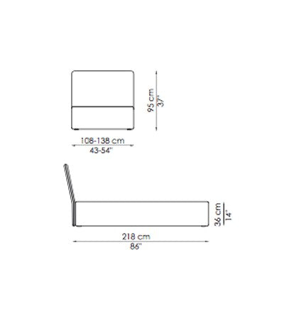 True Bed 90x200
