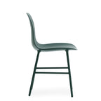 Green Chair with Steel Legs | Form