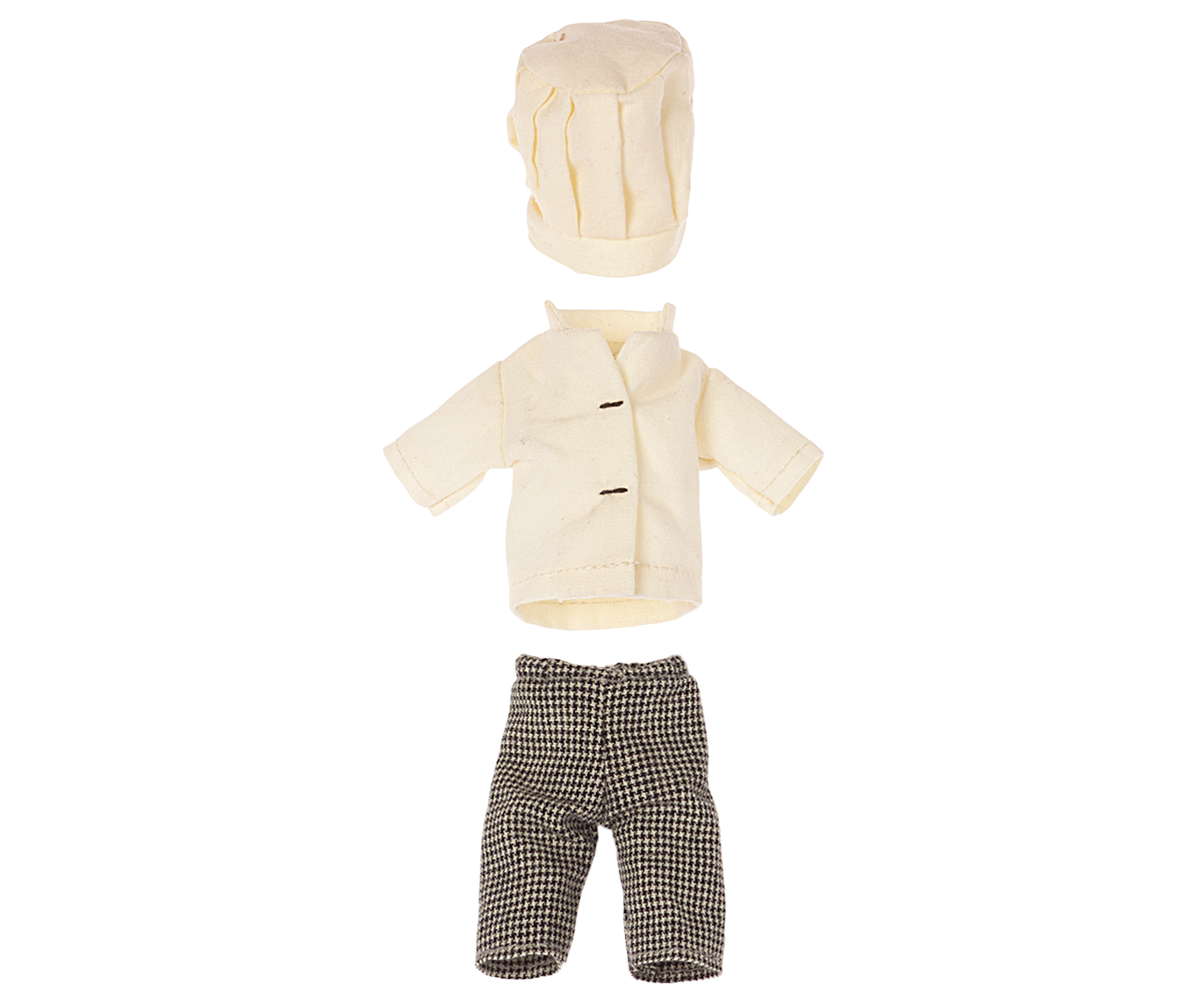 Ropa de cocinero para ratón
