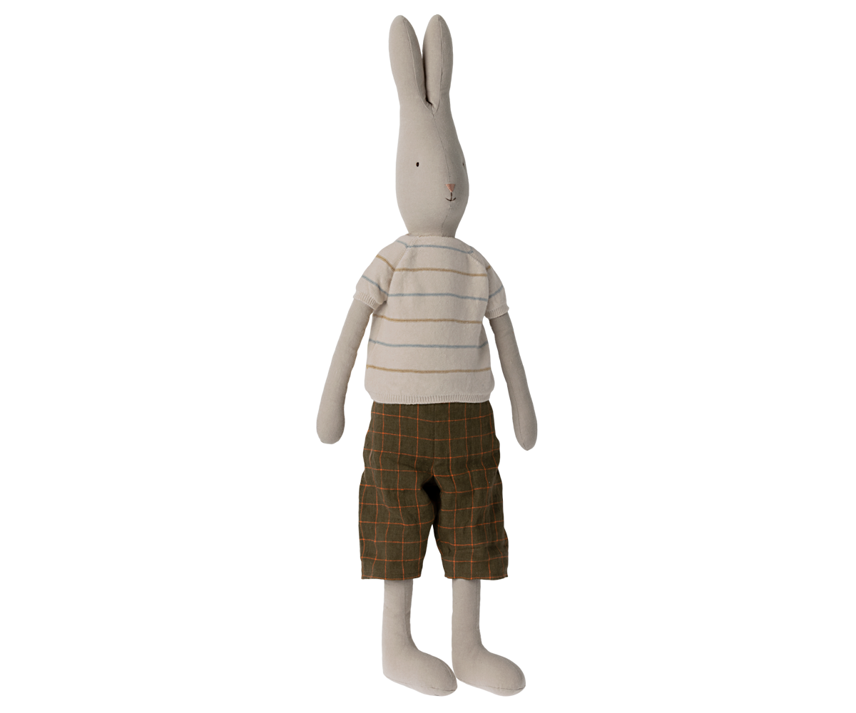 Conejo talla 5, Pantalones y suéter tejido