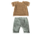 Camisa y pantalón de puntos, Talla 3