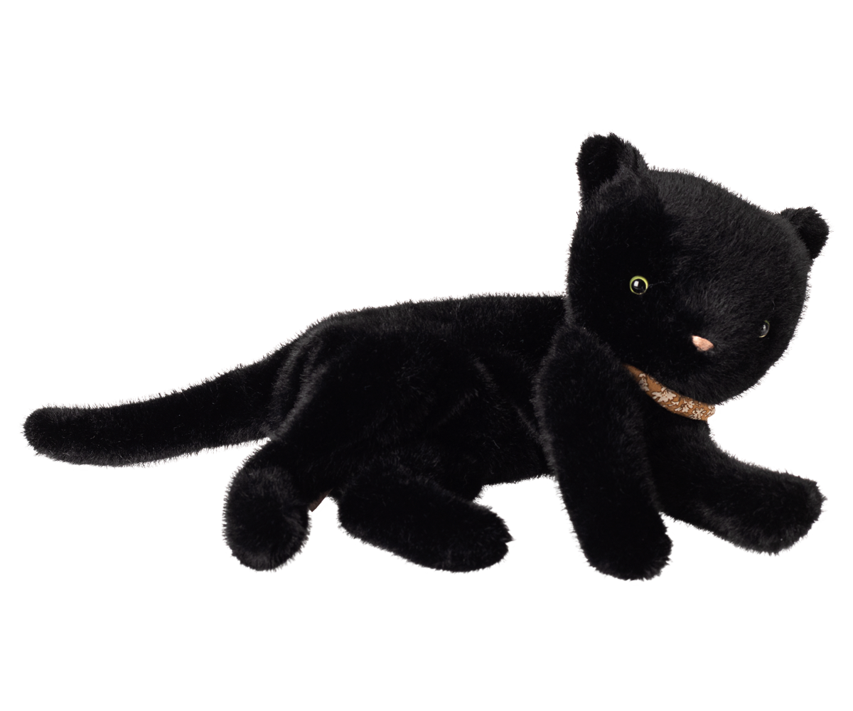 Peluche de gatito durmiendo, medio