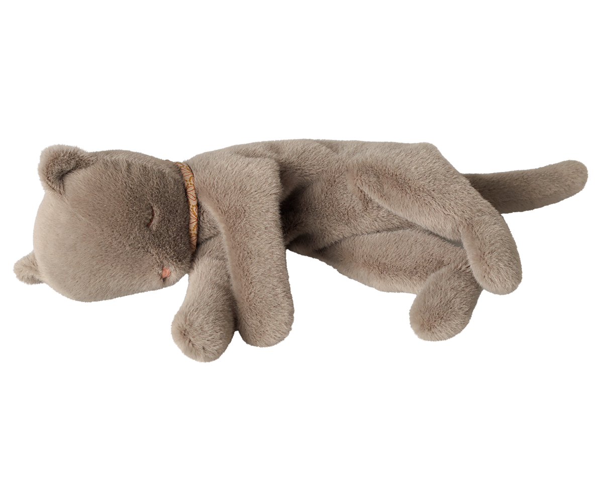 Gatito de peluche dormido, Mediano - Maileg