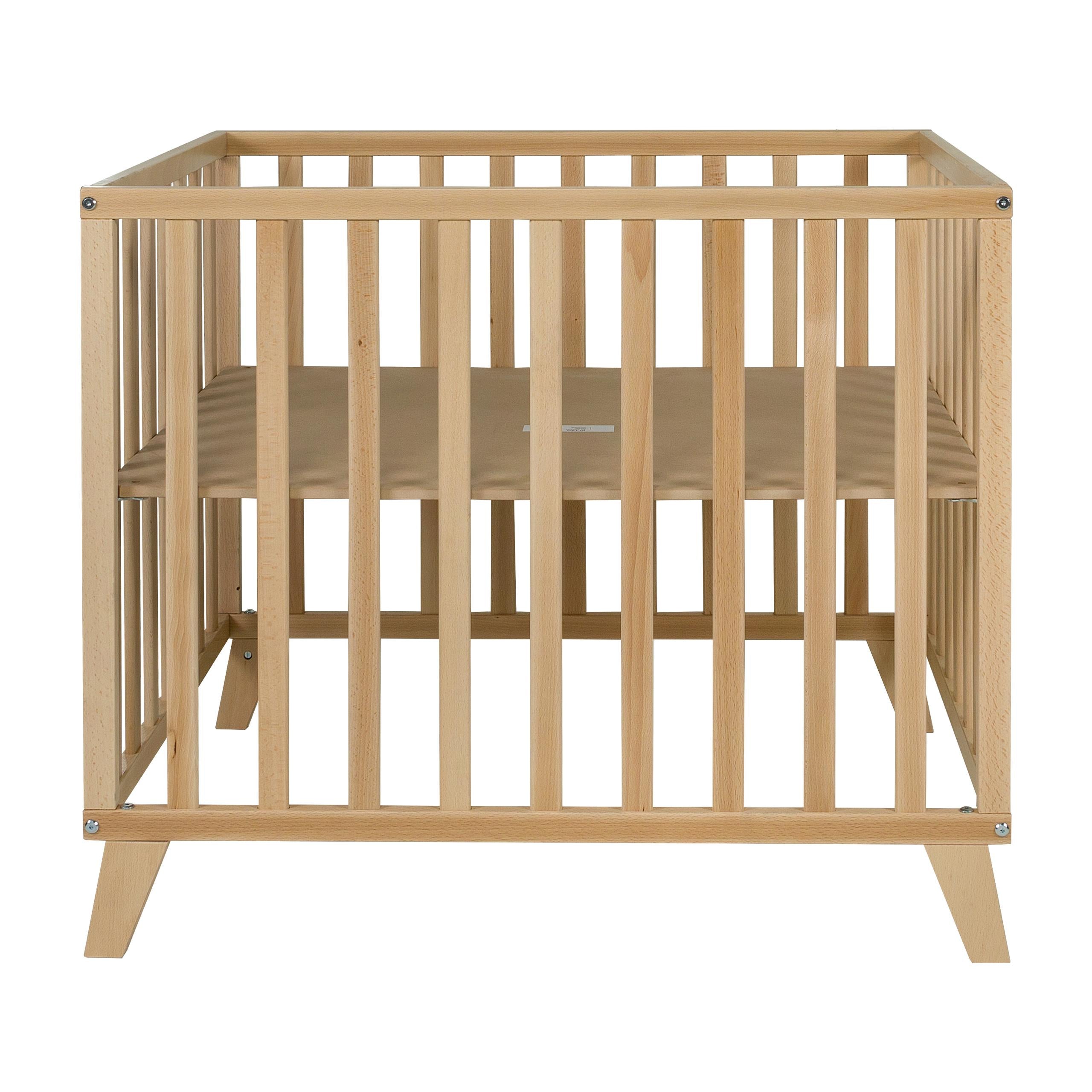 PLAYPEN ALIX - NATURAL BEECH WOOD