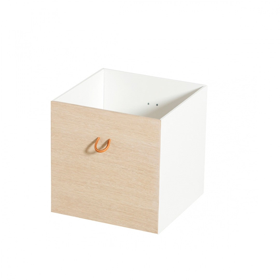 Cajon 3x Blanco/roble