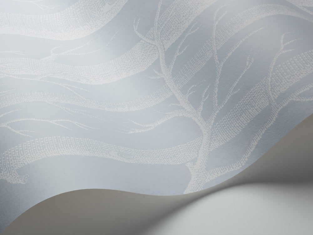 Papel Pintado | Wood Light Blue