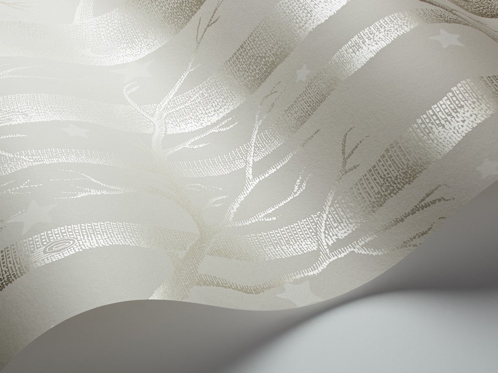 Papel Pintado | Wood And Stars Light Brown