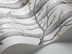Wallpaper | Wood And Stars Light White