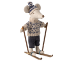 Ratón de invierno con esquí, Papá