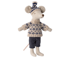 Ratón de invierno con esquí, Papá